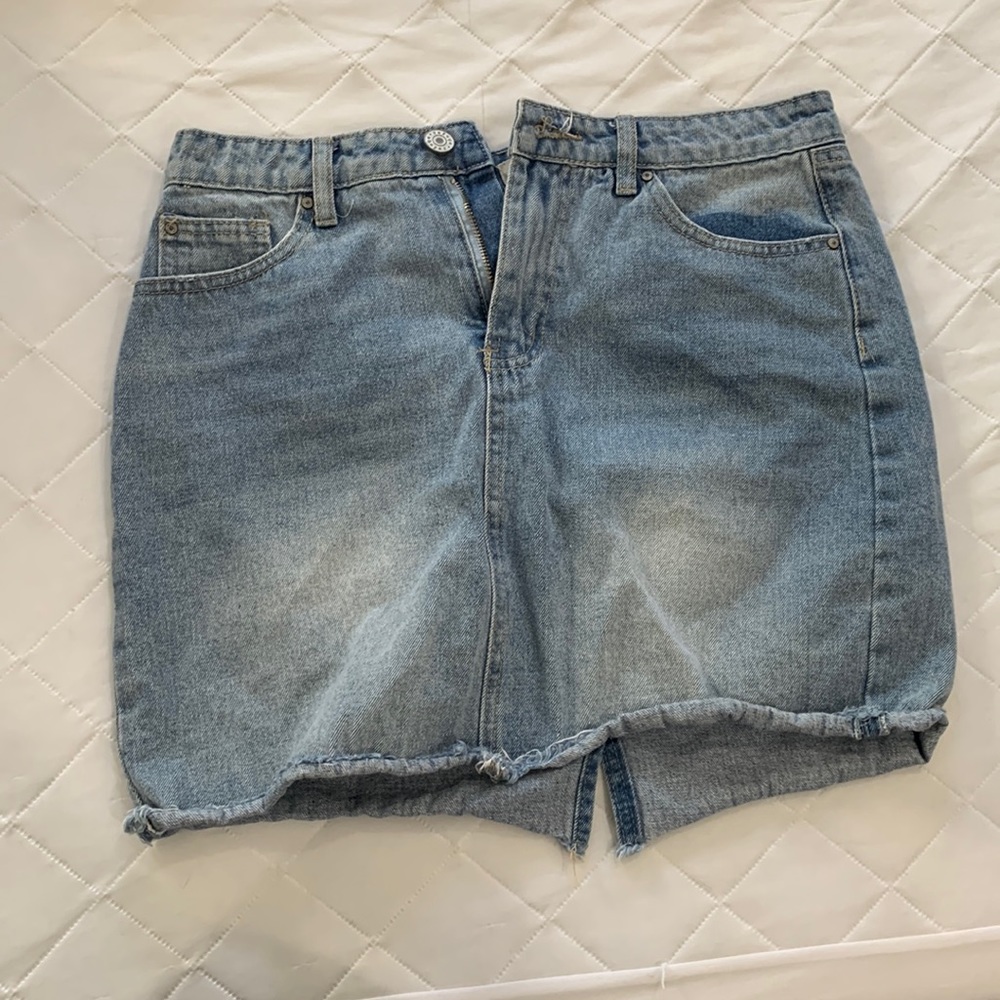 Jean skirt